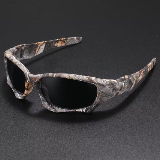 Camouflage Y2K Curved Frames