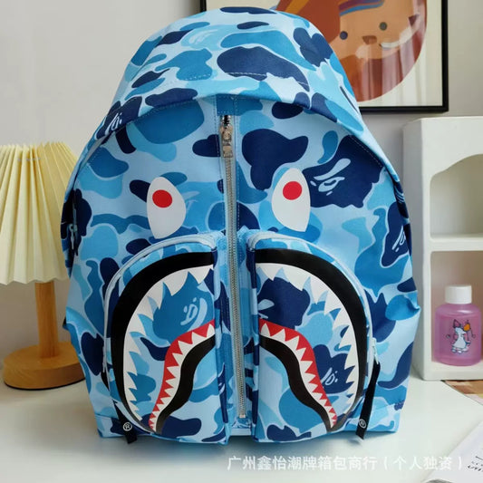 A Bathing Bape Shark Backpack